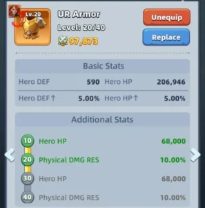 Hero mechanic