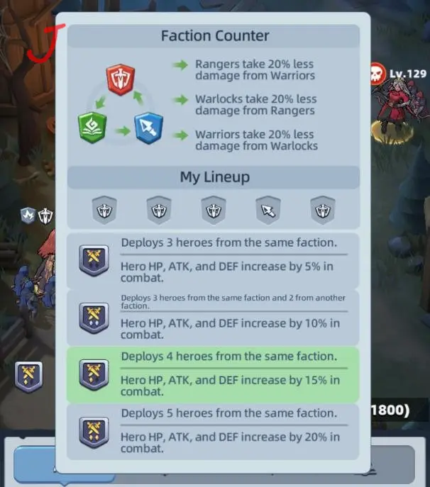 Hero mechanic